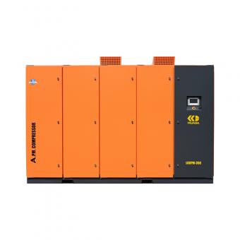 Huada LGGPM-350 Air-cooled Permanent Magnet Two-stage Variable Frequency Screw Air Compressor – 250 kW Independent Air-Duct Compressor
