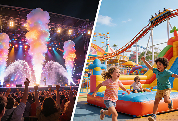 Invisible Power Guards Joyful Experiences: Air Compressors Empower Special Effect Presentation and Safe Operation in the Entertainment Industry